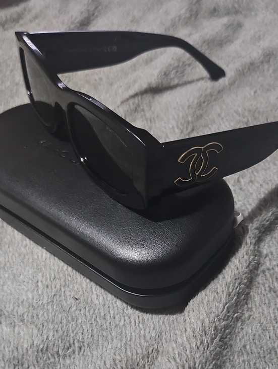 CHANEL Accessories - Chanel 90s CH5525 Acetate Rectangle Sunglasses